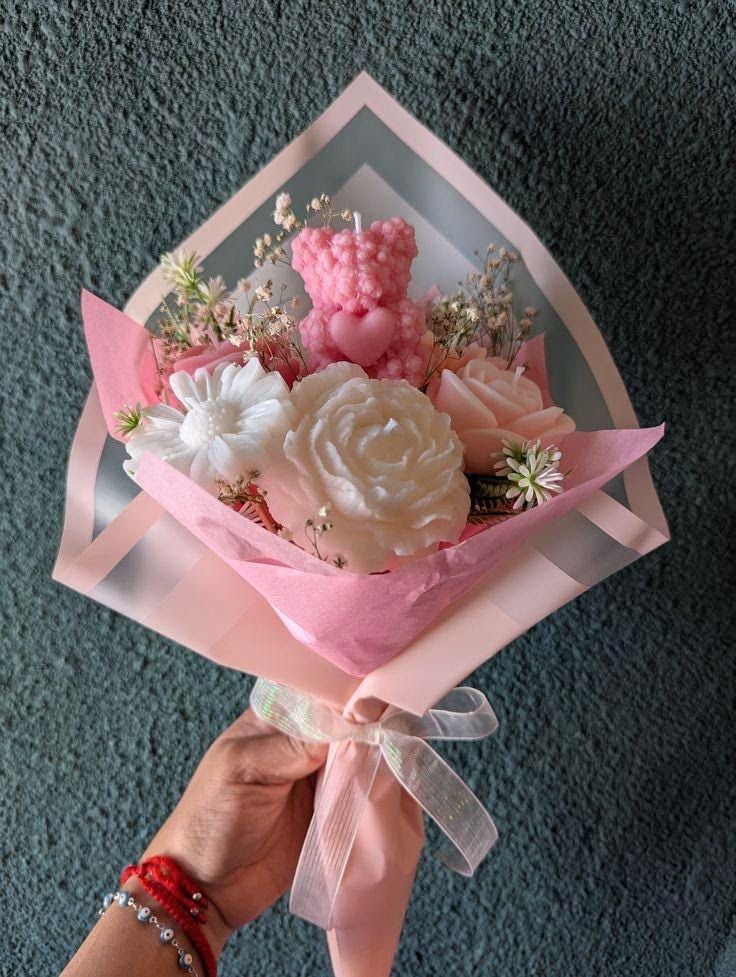 Small Size Candle Bouquet